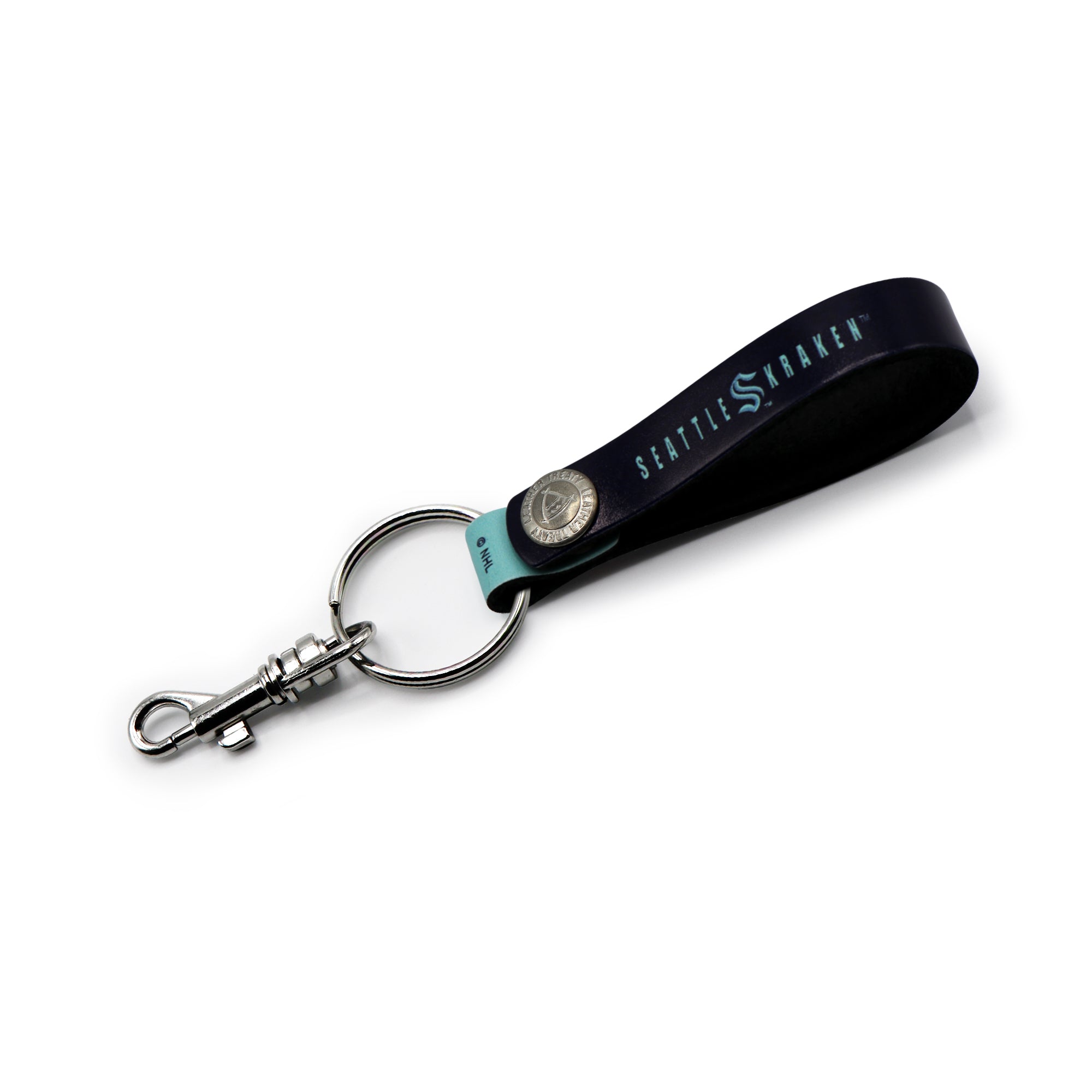Seattle Opera Key Chain Seattle Kraken Loop Keychain - Black – Leather Treaty Sports