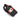 Calgary Flames Luggage Tag - Black/Red Stripe