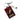 Arizona Coyotes Rectangle Keychain - Burgundy