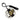 Anaheim Ducks Round Bag Tag - White