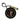 Arizona Coyotes Round Bag Tag - Black
