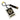 Boston Bruins Rectangle Bag Tag - White/Black
