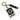 Boston Bruins Rectangle Bag Tag - White/Black