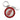 Detroit Red Wings Round Keychain - Red/White
