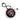 Florida Panthers Round Bag Tag - Navy