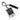 Los Angeles Kings Rectangle Bag Tag - Black in White