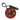 Minnesota Wild Round Bag Tag - Red