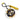 Nashville Predators Round Bag Tag - White