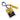 Nashville Predators Rectangle Bag Tag - Yellow/Blue