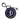 Tampa Bay Lightning Round Bag Tag - Blue