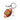 Hamilton Tiger-Cats Football Shaped Keychain