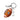 Ottawa Redblacks Football Shaped Keychain
