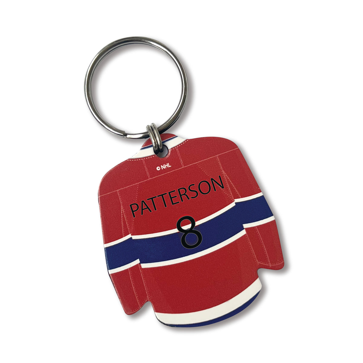Montreal Canadiens Jersey Keychain - Home Colors – Leather Treaty Sports