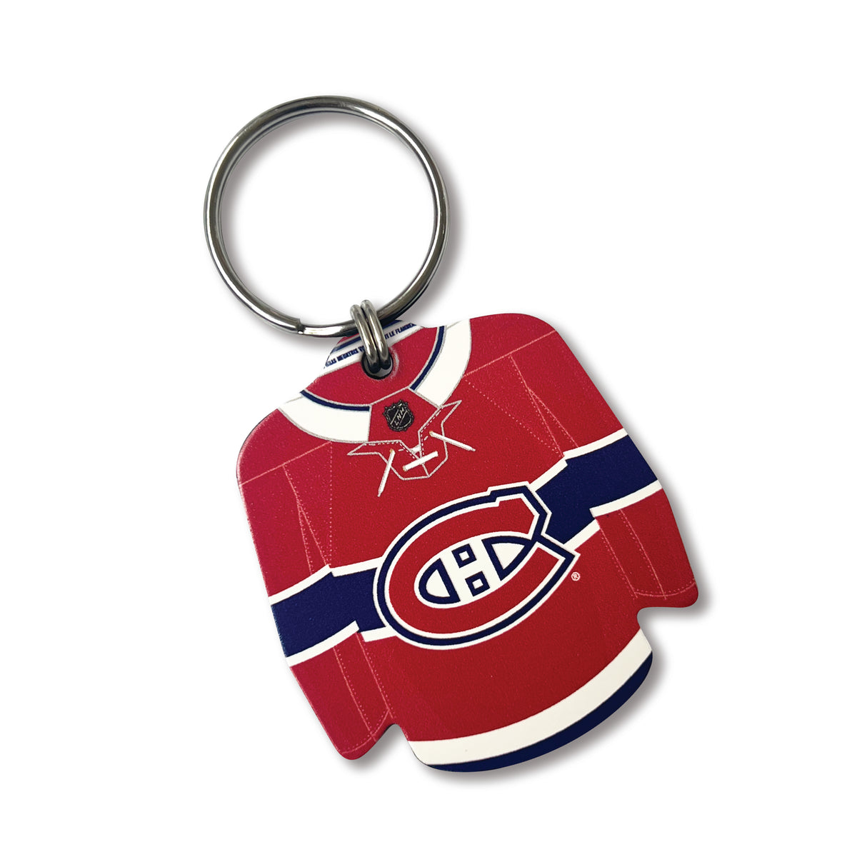 Montreal Canadiens Jersey Keychain - Home Colors – Leather Treaty Sports