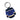 St. Louis Blues Jersey Keychain - Home Colors