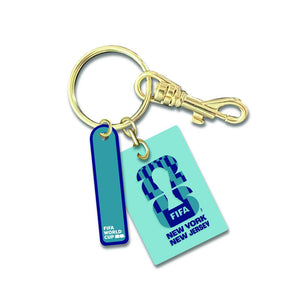 FIFA Mini Rectangle Keychain - New York & New Jersey