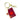 FIFA Rectangle Keychain - Canadian Leaf Red