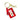 FIFA Rectangle Keychain - Canada We Are '26 Red