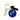 FIFA Mini Round Keychain - Brazil Initials