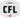 C F L, Canadian Football League logo