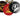 Hockey Canada themed leather keychains