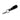 Anaheim Ducks Loop Keychain - Black Text