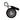 Hockey Canada Round Bag Tag - Grey