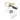 Hockey Canada Rectangle Keychain - White Faded