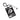 Hamilton Tiger-Cats Rectangle Bag Tag - Black/White