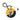 Hamilton Tiger-Cats Round Bag Tag - Black/Yellow