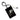 Anaheim Ducks Rectangle Bag Tag - Black/White