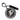 Anaheim Ducks Round Bag Tag - Grey