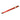 Baseball Slim Bracelet - Red