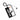 BC Lions Rectangle Bag Tag - Black/White