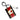 Calgary Flames Rectangle Bag Tag - Red Stripe