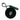 Dallas Stars Round Bag Tag - Black