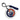 Edmonton Oilers Round Bag Tag - Blue/Orange