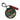 Minnesota Wild Round Bag Tag - Green