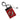 New Jersey Devils Rectangle Bag Tag - Red