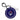 New York Rangers Round Bag Tag - Blue