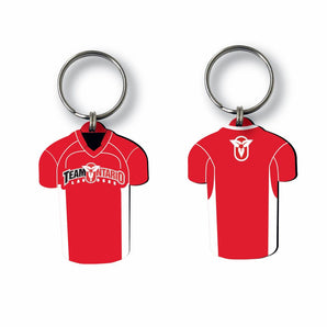 Ontario Lacrosse Jersey Keychain - Red