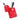 Ontario Lacrosse Luggage Tag - Red