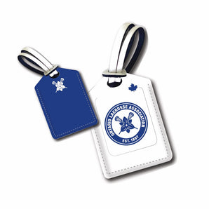 Ontario Lacrosse Luggage Tag - White