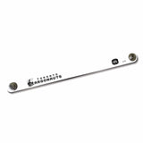 White braided leather bracelet with Toronto Argonauts logo