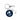 blue leather round keychain with Toronto Argonauts logo and has a name engraved