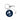 blue leather round keychain with Toronto Argonauts logo