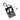 black rectangle leather bag tag with Toronto Argonauts logo and has a name engraved