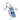 blue and white leather keychain with Toronto Argonauts name and logo