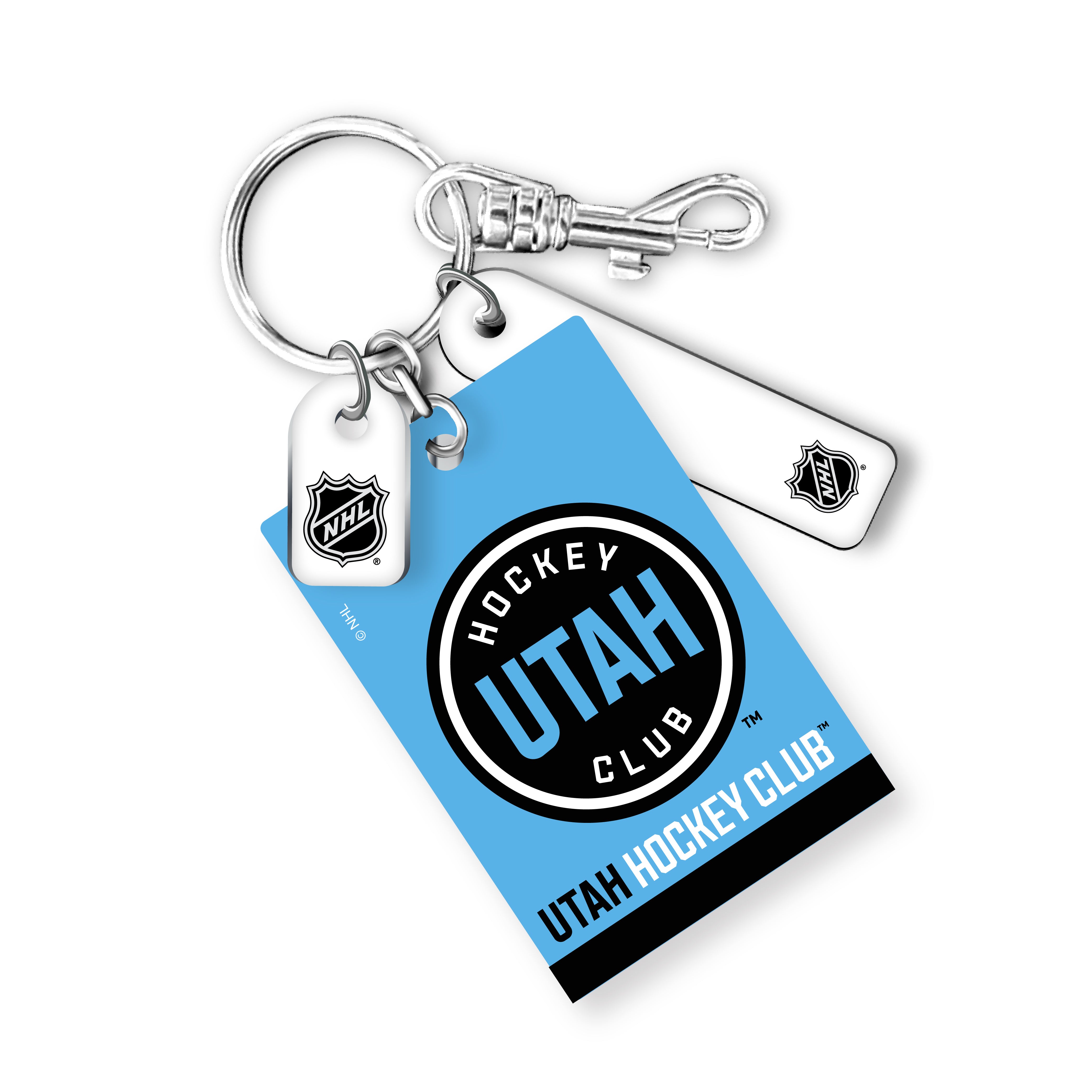 Utah Hockey Club Rectangle Keychain - Blue – Leather Treaty Sports