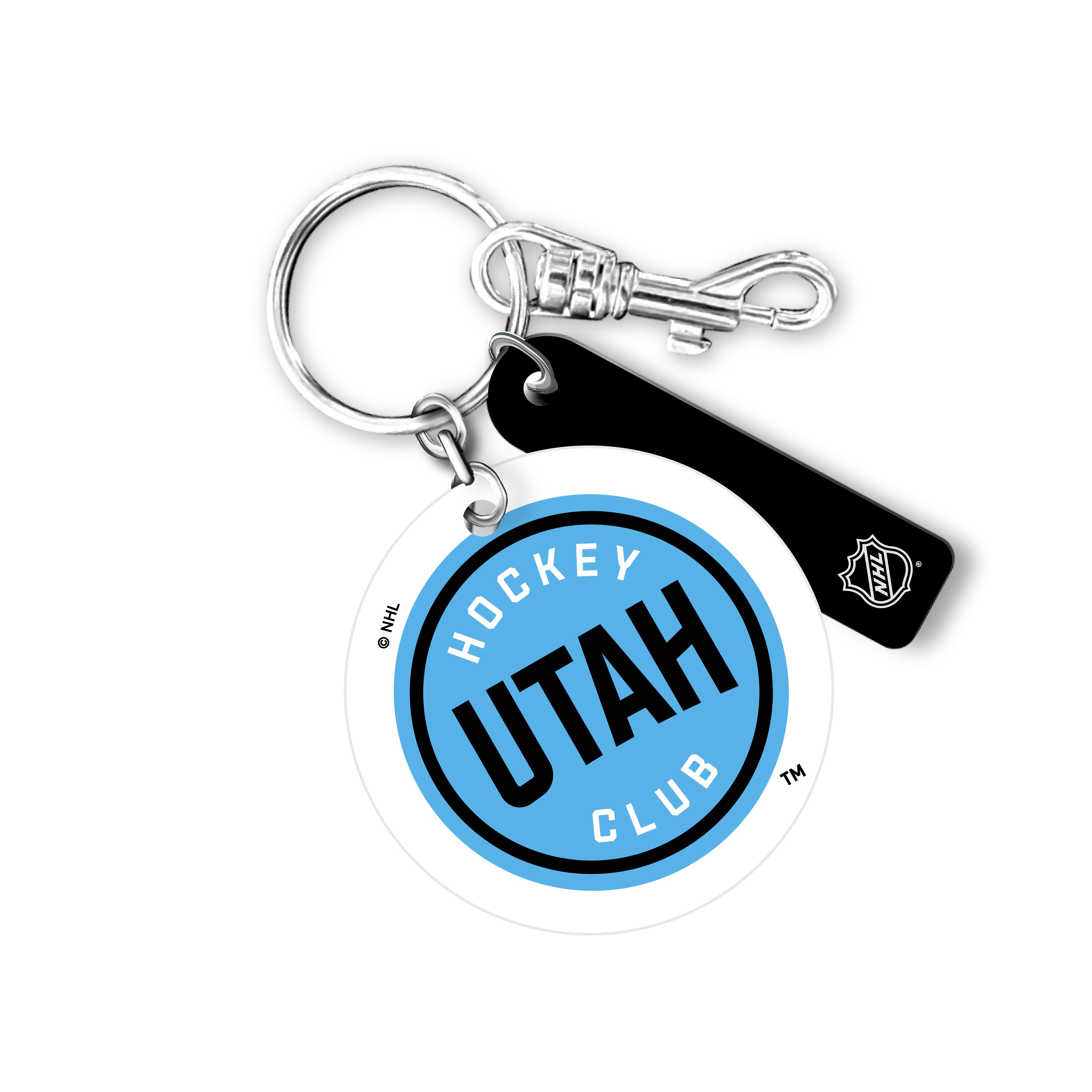 Utah Hockey Club Round Keychain - Blue – Leather Treaty Sports